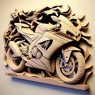 3D модель Suzuki GSX R600 (STL)